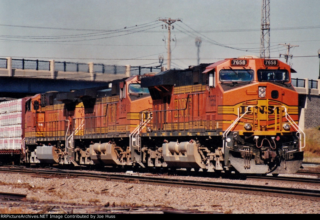 BNSF 7658 East